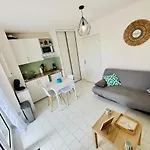 Plage Richelieu 1Ch, Wifi, Parking, Loggia *