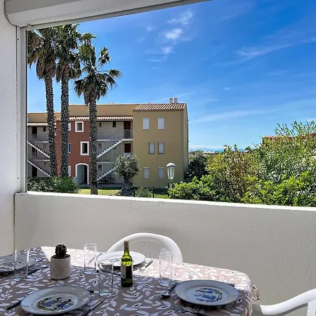 Appartement Richelieu 1ch, Wifi, Parking, Loggia Agde